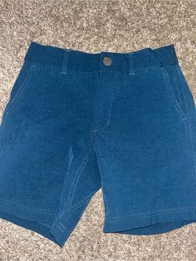 johnnie-O Kids Navy Knit Shorts